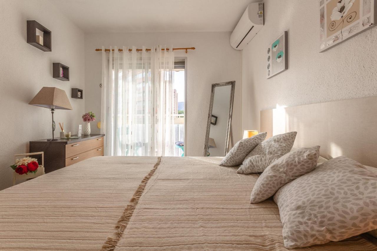 Appartamento 2Br Flat - Aircon - 5 Min Walk To Benidorm Beach Esterno foto
