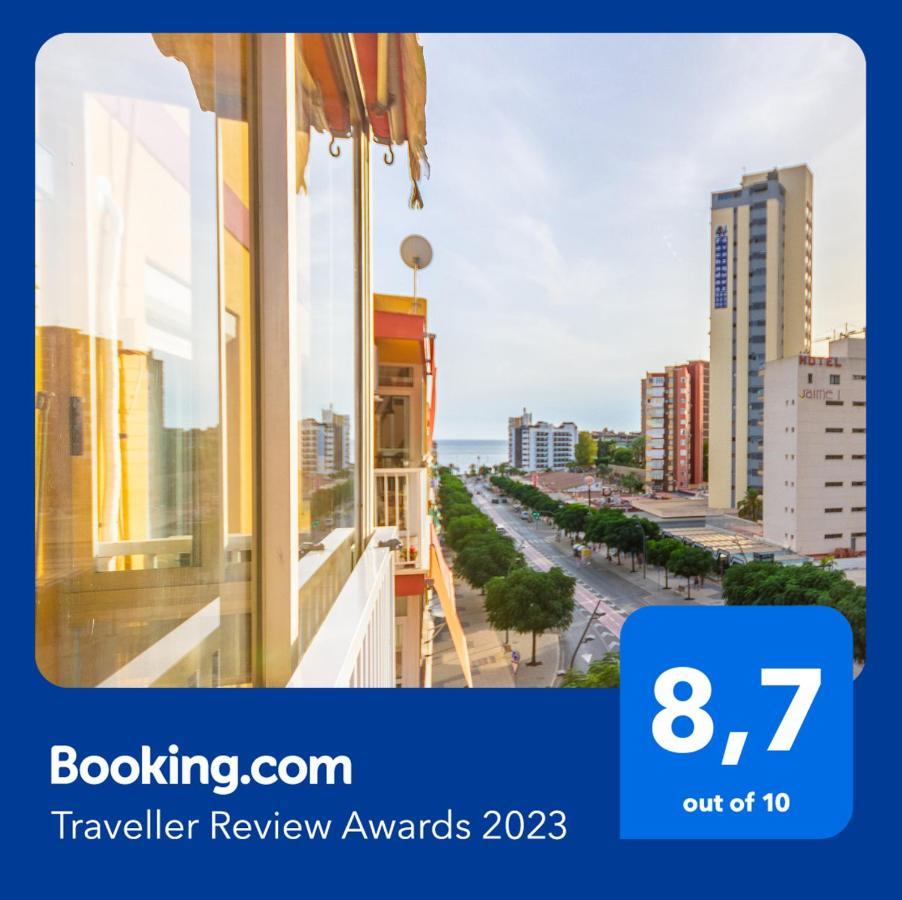 Appartamento 2Br Flat - Aircon - 5 Min Walk To Benidorm Beach Esterno foto